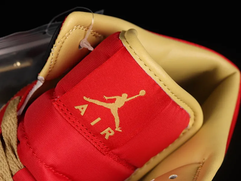 All Categories Air Jordan Jordan Series Basketball Shoes Air Jordan 1 Mid Air Jordan 1 Mid "XQ" AJ1 Joe 1 Festive Zhongbang Basketball Shoes DV0576-176